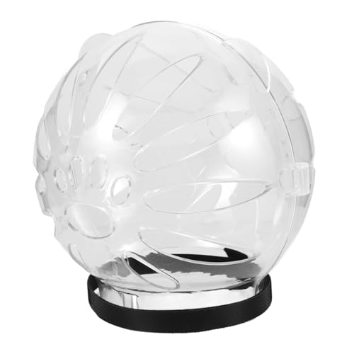 Luxshiny Atmungsaktiver Transparenter Katzenhelm Verstellbare Haube für Bissschutz Schutzhelm gegen Katzenbeißen nach Operationen und Beim Groominggroße von Luxshiny