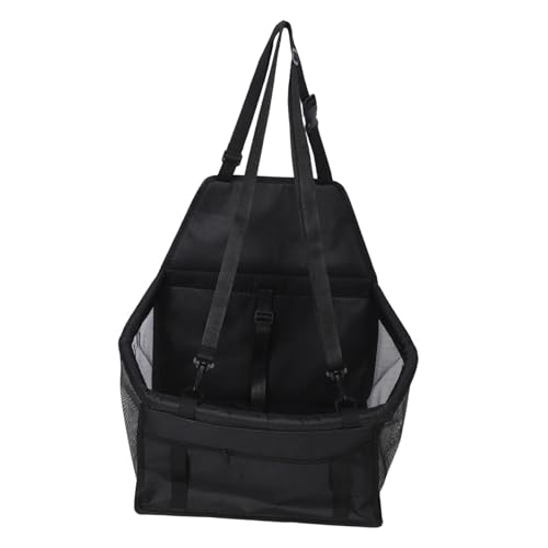 Luxshiny Auto-haustiertasche Reisezubehör Automatte Für Haustiere Autentiermatte Hund Automatte Autositzbezug Für Hunde Hundebarriere SUV Haustierschutz-autokissensitz Schwarz Oxford-Stoff von Luxshiny