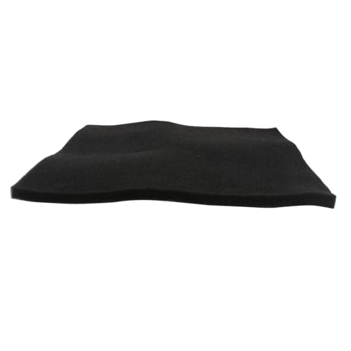 Luxshiny Biochemischer Aquarium filterschwamm Schwarz Hochdicht Waschbar Langlebig Filtermaterial für Fischbecken Wasseraufbereitung und Feuchtigkeitsregulierung von Luxshiny