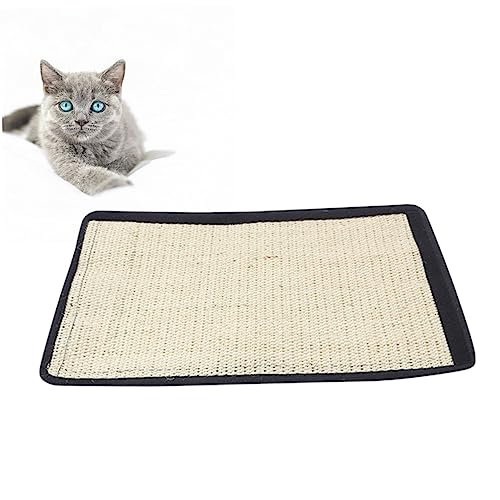 Luxshiny Cat Scratcher Pad aus Sisal Große Kratzmatte für Katzen Möbel und Sofaschutz Tragbar und Langlebig ca Katzenspielzeug für Krallenpflege Luxshiny Cat Scratcher Pad aus Sisal Große Kratzmatte für Katzen Möbel und Sofaschutz Tragbar und Langlebig ca Katzenspielzeug für Krallenpflege von Luxshiny