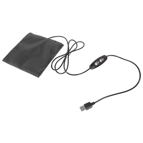 Luxshiny Einstellbare USB Heizmatte für Kleine Haustiere Warmhalteunterlage für Kaninchen Hamster Squirrel Vögel und Chinchillas Sicherheitsdesign Leicht und Tragbar von Luxshiny
