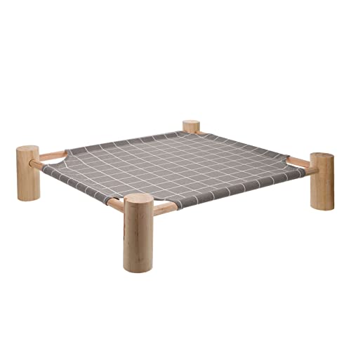 Luxshiny Erhöhtes Hundebett mit Abnehmbarem Bezug Tragbares Haustierbett für Katzen und Kleine Tiere Atmungsaktive Hängematte für Innenräume Stilvolles Haustierzubehör Luxshiny Erhöhtes Hundebett mit Abnehmbarem Bezug Tragbares Haustierbett für Katzen und Kleine Tiere Atmungsaktive Hängematte für Innenräume Stilvolles Haustierzubehör von Luxshiny