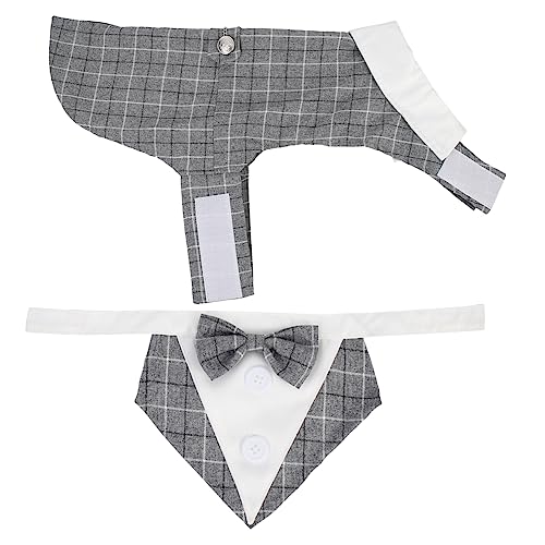 Luxshiny Formeller Hundetuxedo Haustier Kostüm Komfortabler Anzug Elegante Hundekleidung für Hochzeit und Besondere Anlässe Leicht Anzuziehen Geeignet für Kleine Hunde Luxshiny Formeller Hundetuxedo Haustier Kostüm Komfortabler Anzug Elegante Hundekleidung für Hochzeit und Besondere Anlässe Leicht Anzuziehen Geeignet für Kleine Hunde von Luxshiny