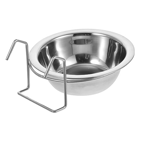 Luxshiny Futterbehälter für Papageien Multifunktionale Vogelnapf mit Halterung Waschbar und Rostbeständig für Kleine Haustiere Wie Wellensittiche und Hamster Luxshiny Futterbehälter für Papageien Multifunktionale Vogelnapf mit Halterung Waschbar und Rostbeständig für Kleine Haustiere Wie Wellensittiche und Hamster von Luxshiny