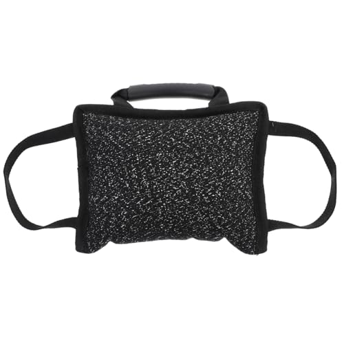 Luxshiny Griff Hundebiss Kissen Langlebiges Jute für Hunde Interaktive Trainingstools für Welpen und Große Hunde für Zerrspiele und Outdoor Aktivitäten von Luxshiny
