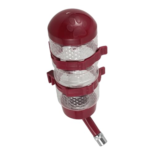 Luxshiny Hängende Wasserspender für Haustiere Automatischer Trinkbehälter für Hunde und Katzen Auslaufsicher mit Guter Abdichtung für Käfige Große Kugel für Bequeme Nutzung Cf Weinrot Luxshiny Hängende Wasserspender für Haustiere Automatischer Trinkbehälter für Hunde und Katzen Auslaufsicher mit Guter Abdichtung für Käfige Große Kugel für Bequeme Nutzung Cf Weinrot von Luxshiny