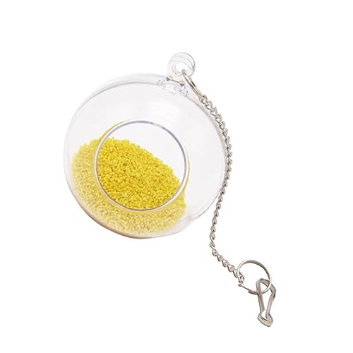Luxshiny Hängender Papageien Futterball Interaktives für Vögel für Käfige und Spielplätze Fördert das Fressen Geistige Stimulation von Sittichen und Papageien Luxshiny Hängender Papageien Futterball Interaktives für Vögel für Käfige und Spielplätze Fördert das Fressen Geistige Stimulation von Sittichen und Papageien von Luxshiny
