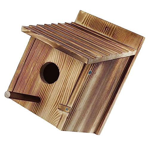 Luxshiny Hängendes Holz Vogelnest für Garten Schlafnest für Papageien und Kleine Vögel Attraktives und Einfache Aufhängung Robust und für Luxshiny Hängendes Holz Vogelnest für Garten Schlafnest für Papageien und Kleine Vögel Attraktives und Einfache Aufhängung Robust und für von Luxshiny