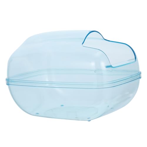 Luxshiny Hamster Badewanne und Toilette Multifunktionales Kompaktes Pet Bath Basin für Kleine Tiere für Hamster und Andere Kleintiere Aus Langlebigem Hochwertigem Einfache und Sanfte von Luxshiny