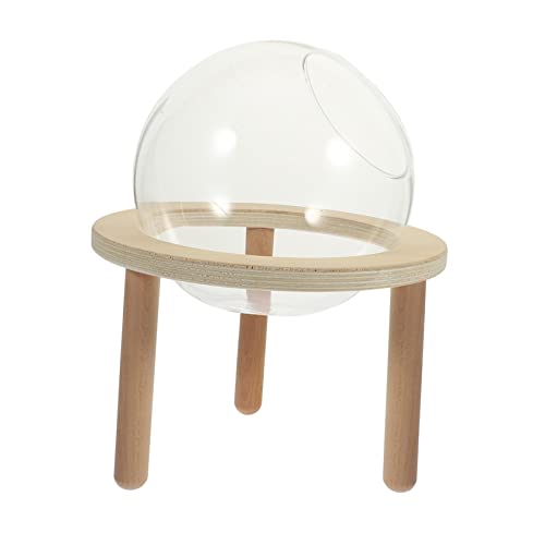 Luxshiny Hamster Badezimmer Sandbad Container Tragbarer Hamster Badewanne für Kleine Haustiere Rutschfester Behälter für Zwerghamster und Nagetiere Hygienisch und Kreativ von Luxshiny