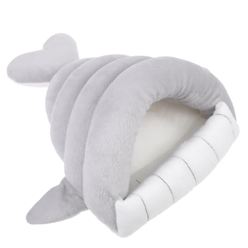 Luxshiny Hamster Nest Wärmendes Winterversteck aus Baumwollfleece Kleines Kuschelnest für Hamster und Kleine Haustiere Einfach zu Befestigen Sanft und Bequem von Luxshiny