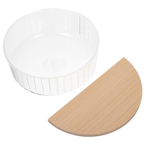 Luxshiny Hamster Sandbadewanne Transparentes Badbecken für Kleintiere für Hamster Meerschweinchen und Rennmäuse Hygienisch und Einfach Anwendung Perfektes von Luxshiny