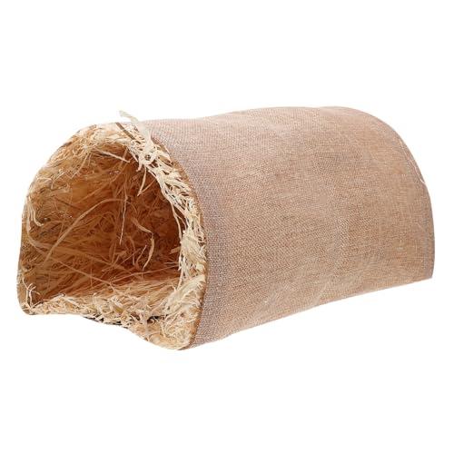 Luxshiny Hamster Schlafnest und Spieltunnel Warmes Plüschbett für Kleintiere für Hamster Meerschweinchen und Kaninchen Leicht und Tragbar Schützt vor Kälte Luxshiny Hamster Schlafnest und Spieltunnel Warmes Plüschbett für Kleintiere für Hamster Meerschweinchen und Kaninchen Leicht und Tragbar Schützt vor Kälte von Luxshiny