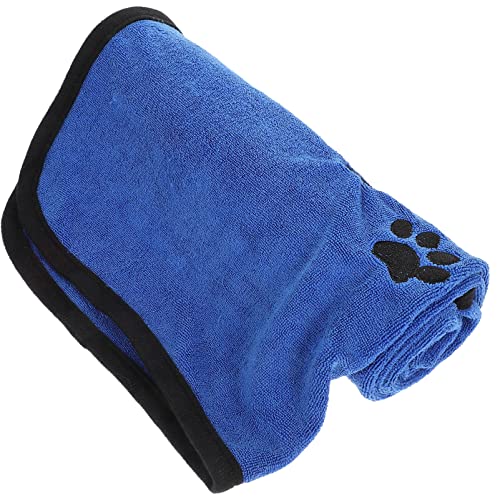 Luxshiny Schnelltrocknendes Haustier-Badetuch Aus Mikrofasern Extra Saugfähige Hundedecke Für Haustiere Für Bad Und Pflege Von Hunden Und Katzen Blau Warme Trockene Pflege Luxshiny Schnelltrocknendes Haustier-Badetuch Aus Mikrofasern Extra Saugfähige Hundedecke Für Haustiere Für Bad Und Pflege Von Hunden Und Katzen Blau Warme Trockene Pflege von Luxshiny