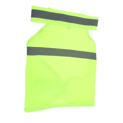 Luxshiny Hochsichtbare Reflektierende Sicherheitsweste für Hunde Atmungsaktive Sommerbekleidung Fluoreszierendem Gelb S Laufen Wandern für Outdoor von Luxshiny