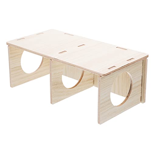 Luxshiny Holz Hamsterhaus Mehrzweck Versteck für Hamster Meerschweinchen und Ratten als Schlafplatz Robustem Holz DIY Freundlich für Kleine Haustiere Luxshiny Holz Hamsterhaus Mehrzweck Versteck für Hamster Meerschweinchen und Ratten als Schlafplatz Robustem Holz DIY Freundlich für Kleine Haustiere von Luxshiny