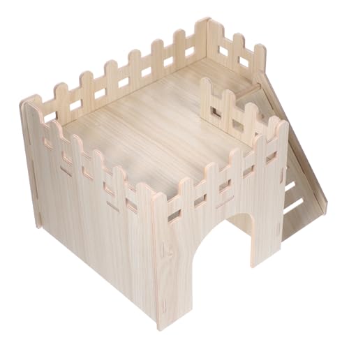 Luxshiny Holz Nagerversteck mit Geräumigem Innenbereich Mehrkammeriges Hamsterhaus für Meerschweinchen Igel und Rennmäuse Natürliches Versteck für Kleintiere Schlaf und Spielhaus für Luxshiny Holz Nagerversteck mit Geräumigem Innenbereich Mehrkammeriges Hamsterhaus für Meerschweinchen Igel und Rennmäuse Natürliches Versteck für Kleintiere Schlaf und Spielhaus für von Luxshiny