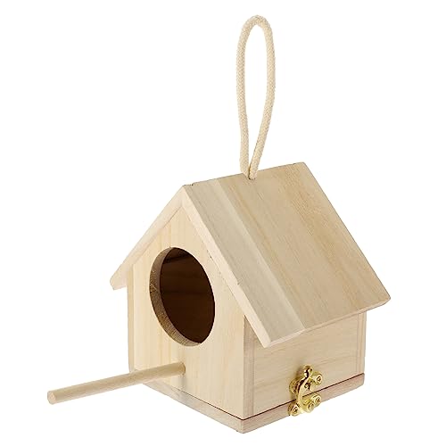 Luxshiny Holz Vogelnest Dekoration für Zuhause Delikates Nistkasten Design Zufällige Farbe S für Garten Büro und Partys Bringt Look Zuhause Luxshiny Holz Vogelnest Dekoration für Zuhause Delikates Nistkasten Design Zufällige Farbe S für Garten Büro und Partys Bringt Look Zuhause von Luxshiny