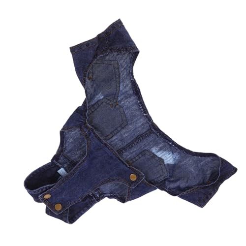 Luxshiny Hundebekleidung aus Denim Hundehosen für Kleine Hunde und Welpen Bequeme und Sichere Trageweise für Outdoor Aktivitäten und Besondere Anlässe Knopfverschluss für Ausziehen Luxshiny Hundebekleidung aus Denim Hundehosen für Kleine Hunde und Welpen Bequeme und Sichere Trageweise für Outdoor Aktivitäten und Besondere Anlässe Knopfverschluss für Ausziehen von Luxshiny