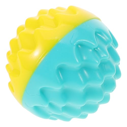 Luxshiny Hundemolarball aus Material Interaktives Kauspielzeug für Kleine Hunde Fördert Bewegung Mentale Stimulation Farbenfrohes Design für Welpen und Zahnpflege Luxshiny Hundemolarball aus Material Interaktives Kauspielzeug für Kleine Hunde Fördert Bewegung Mentale Stimulation Farbenfrohes Design für Welpen und Zahnpflege von Luxshiny