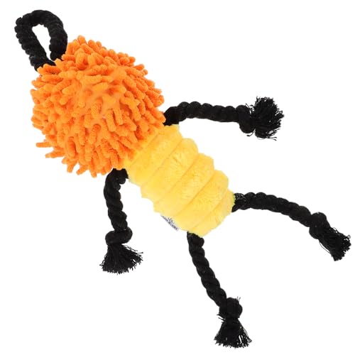 Luxshiny Hundespielzeug für Welpen Interaktives Zerrspielzeug mit Quietscher Orangefarbener Bungee Seil Hundespielzeug für Mittelgroße Hunde Fördert Aktives Drinnen Luxshiny Hundespielzeug für Welpen Interaktives Zerrspielzeug mit Quietscher Orangefarbener Bungee Seil Hundespielzeug für Mittelgroße Hunde Fördert Aktives Drinnen von Luxshiny