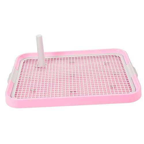 Luxshiny Hundetoilette Stehstütze Rutschfestes Trainings Tablett für Welpen und Kleine Hunde Hygienisches Mesh Design Leicht zu Reinigen Fördert Saubere Toilette im Innenbereich Luxshiny Hundetoilette Stehstütze Rutschfestes Trainings Tablett für Welpen und Kleine Hunde Hygienisches Mesh Design Leicht zu Reinigen Fördert Saubere Toilette im Innenbereich von Luxshiny