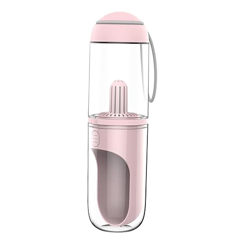 Luxshiny Hundetrinkflasche Tragbare Wasserflasche für Hunde und Katzen Auslaufsicher Leicht zu Reinigen für Reisen und von Luxshiny