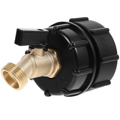 Luxshiny IBC Tankadapter mit Wasserhahn Auslaufhahn für IBC Behälter Kompatibel mit Gartenanschlüssen Installieren Sichere Verbindung Hohe Zuverlässigkeit Luxshiny IBC Tankadapter mit Wasserhahn Auslaufhahn für IBC Behälter Kompatibel mit Gartenanschlüssen Installieren Sichere Verbindung Hohe Zuverlässigkeit von Luxshiny