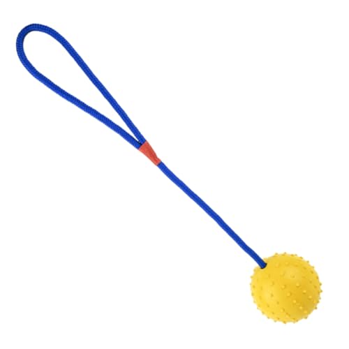 Luxshiny Interaktiver Hundespielzeug Ball Mittelgroß Robustes Beißfestes Kauspielzeug aus Naturkautschuk mit Seil Zahnpflegend für Welpen und Aktive Hunde Training Luxshiny Interaktiver Hundespielzeug Ball Mittelgroß Robustes Beißfestes Kauspielzeug aus Naturkautschuk mit Seil Zahnpflegend für Welpen und Aktive Hunde Training von Luxshiny