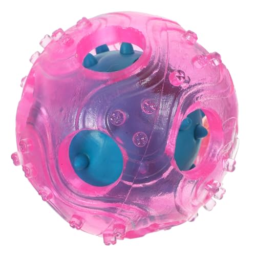 Luxshiny Interaktiver Leckerli Ball für Hunde Dehnbar Verschleißfest Futterspender Spielzeug Fördert Gesunde Essgewohnheiten Einfach zu Reinigen von Luxshiny