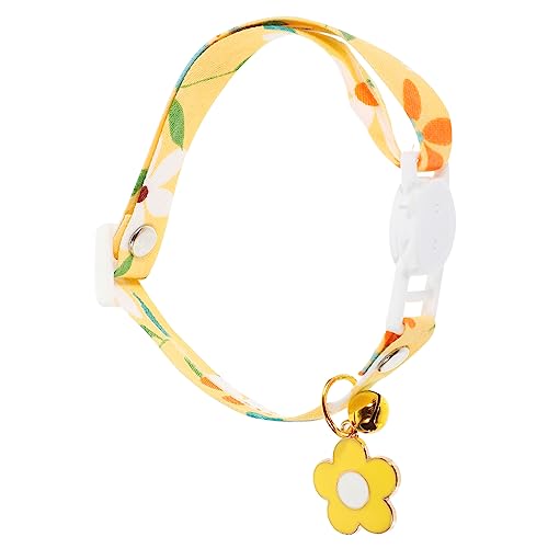 Luxshiny Katzenhalsband mit Glocke für Kätzchen Atmungsaktives Gemütliches Design für und Fotografie Leuchtendes Gelb Süßes Kostümzubehör für Haustiere Luxshiny Katzenhalsband mit Glocke für Kätzchen Atmungsaktives Gemütliches Design für und Fotografie Leuchtendes Gelb Süßes Kostümzubehör für Haustiere von Luxshiny