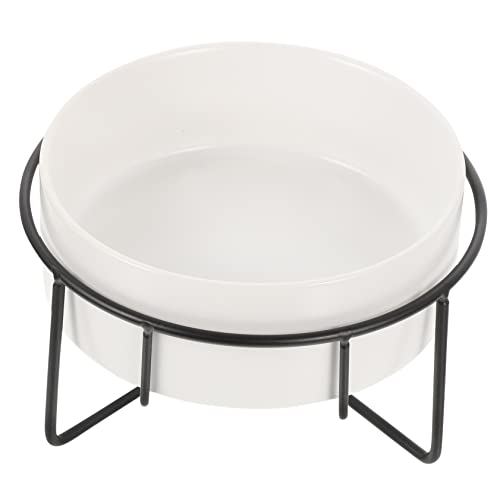 Luxshiny Keramik Futternapf mit Metallgestell Erhöhter Napf für Katzen und Welpen Rutschfester Kippsicherer Futter und Wassernapf für Komfortables Fressen und Schutz des Halses Luxshiny Keramik Futternapf mit Metallgestell Erhöhter Napf für Katzen und Welpen Rutschfester Kippsicherer Futter und Wassernapf für Komfortables Fressen und Schutz des Halses von Luxshiny