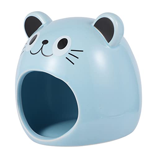 Luxshiny Keramisches Hamsterhaus Gemütliches Nistbett für Hamster und Kleine Haustiere Tragbar und Leicht zu Reinigen für Ihren Geliebten Nager von Luxshiny