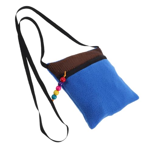 Luxshiny Atmungsaktive Hamster Tragetasche für Kleintiere Reisetasche mit Schultergurt für Zuckergleiter und Ratten Baumwollmaterial für Outdoor Nutzung Transportable Tierträger von Luxshiny