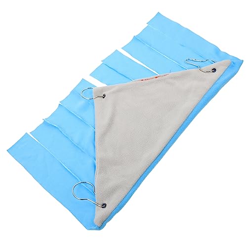 Luxshiny Kleintier Hängematte Eckversteck aus Leichtem Atmungsaktivem Material für Hamster Meerschweinchen Kaninchen Igel Bequemes Einfach zu Montierendes Kuschelhäuschen für Kleine von Luxshiny