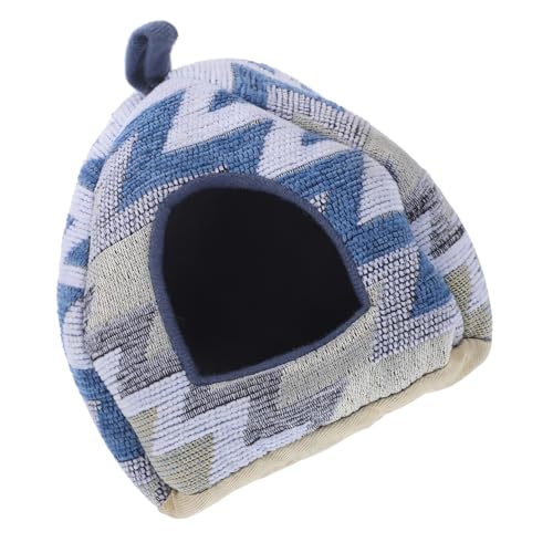 Luxshiny Kleintier Hängematte für Hamster Warmes und Gemütliches Schlafnest für Hamsterkäfige Langlebig und Waschbar Vielseitig Einsetzbar als Rückzugsort für Kleine Haustiere von Luxshiny