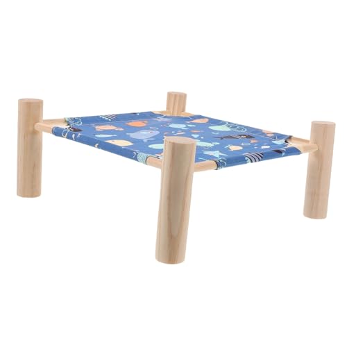 Luxshiny Kleintier Schlafbett mit Abnehmbarem Design Erhöhter Hamster Hängematte für Meerschweinchen und Andere Haustiere und Platzsparend für Komfortables Zuhause Luxshiny Kleintier Schlafbett mit Abnehmbarem Design Erhöhter Hamster Hängematte für Meerschweinchen und Andere Haustiere und Platzsparend für Komfortables Zuhause von Luxshiny