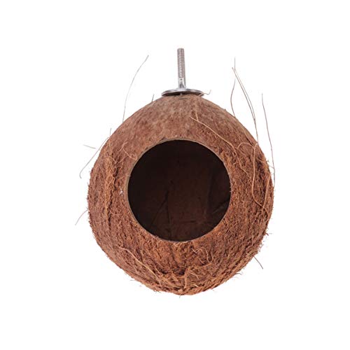 Luxshiny Kokosnuss Schlafnest für Hamster Eichhörnchen und Vögel Hängendes Kreatives Haustier Nest Durchmesser Zufällig Haustier Zubehör für Kleinen Tiere Luxshiny Kokosnuss Schlafnest für Hamster Eichhörnchen und Vögel Hängendes Kreatives Haustier Nest Durchmesser Zufällig Haustier Zubehör für Kleinen Tiere von Luxshiny