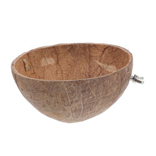 Luxshiny Kokosnussschalen Vogelhaus für Papageien Nistmaterial für Wellensittiche Einfach zu Bedienen Tragbar für Zucht Schlaf und Spiel im Vogelkäfig Luxshiny Kokosnussschalen Vogelhaus für Papageien Nistmaterial für Wellensittiche Einfach zu Bedienen Tragbar für Zucht Schlaf und Spiel im Vogelkäfig von Luxshiny