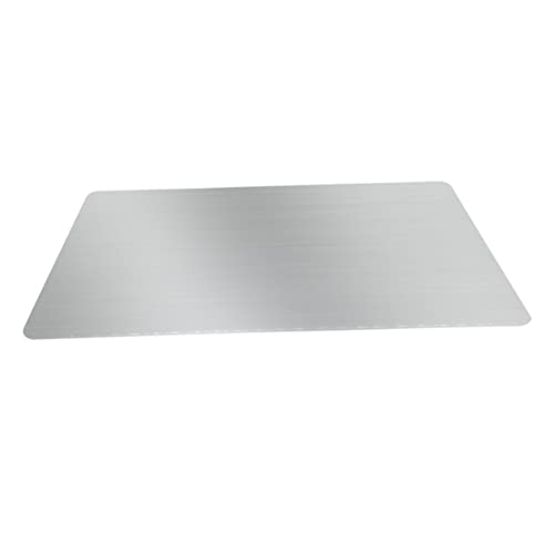 Luxshiny Kühlpad für Haustiere aus Aluminium Kühles Bett für Katzen Hunde und Kleintiere zur Abkühlung im Sommer Langlebig und Leicht zu Reinigen von Luxshiny