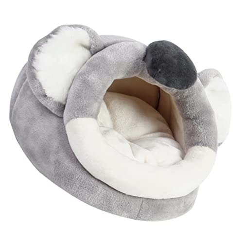Luxshiny Kuscheliges Hamsterbett aus Plüsch Warmes Winternest für Kleintiere Geeignet für Hamster und Meerschweinchen Komfortables und Sicheres Schlafplätzchen für Haustiere XL Luxshiny Kuscheliges Hamsterbett aus Plüsch Warmes Winternest für Kleintiere Geeignet für Hamster und Meerschweinchen Komfortables und Sicheres Schlafplätzchen für Haustiere XL von Luxshiny