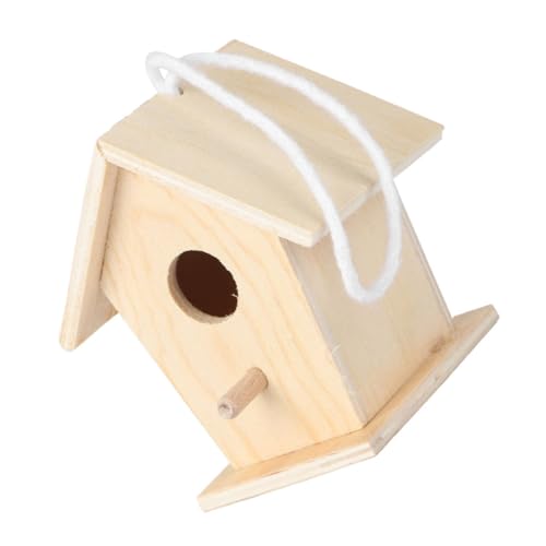 Luxshiny Mini DIY Holz Vogelhaus mit Juteschnur Handgemachtes für Dekoratives Vogelhaus Basteln und Aufhängen im Garten Fördert Kreative Fähigkeiten und Hand Auge Koordination Luxshiny Mini DIY Holz Vogelhaus mit Juteschnur Handgemachtes für Dekoratives Vogelhaus Basteln und Aufhängen im Garten Fördert Kreative Fähigkeiten und Hand Auge Koordination von Luxshiny