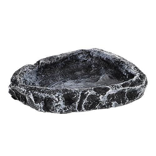 Luxshiny Multifunktionale Reptilien Futterschale aus Premium Harz Wasserschale und Futterbecken für Schildkröten Eidechsen und Schlangen für Terrarien Langlebig und Sicher für Haustiere Luxshiny Multifunktionale Reptilien Futterschale aus Premium Harz Wasserschale und Futterbecken für Schildkröten Eidechsen und Schlangen für Terrarien Langlebig und Sicher für Haustiere von Luxshiny