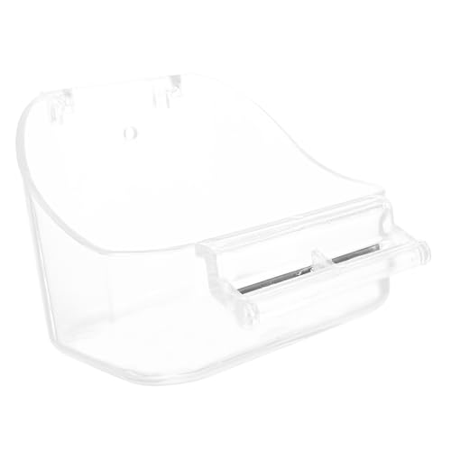 Luxshiny Papageien Badewanne für Vogelkäfig Transparente Badewanne mit Futtercontainer Multifunktionale Vogel Badebox für Wellensittiche Nymphensittiche und Andere Vögel Luxshiny Papageien Badewanne für Vogelkäfig Transparente Badewanne mit Futtercontainer Multifunktionale Vogel Badebox für Wellensittiche Nymphensittiche und Andere Vögel von Luxshiny