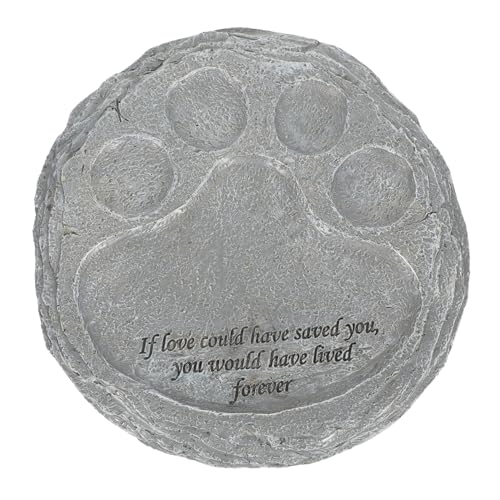 Luxshiny Pet Gedenkstein aus Resin Individueller Hund Grabstein für Garten und Außenbereich Langlebig und zur Erinnerung an Verstorbene Haustiere Luxshiny Pet Gedenkstein aus Resin Individueller Hund Grabstein für Garten und Außenbereich Langlebig und zur Erinnerung an Verstorbene Haustiere von Luxshiny