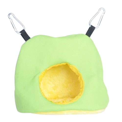 Luxshiny Plüsch Vogel Nest für Winter Warmes Papagei Schlafbett Zufällige Farbe S Geeignet für Vögel und Kleine Haustiere Zufällige Farbe Zufällige Farbe von Luxshiny
