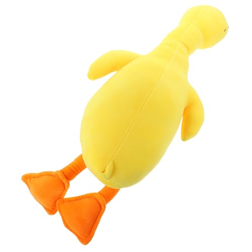 Luxshiny Plüschspielzeug Duck Puppe Ente Stofftiere prall knuddelig Plüschtiere Nettes ausgestopftes Tier Kuscheltiere für Mädchen Kinderspielzeug Tierspielzeug Daunen Baumwolle Gelb von Luxshiny