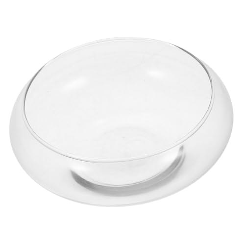 Luxshiny Runde Glasvase Transparentes Dekorationsgefäß für Pflanzen und Fische für Aquarien Desktop Glasblumentöpfe Hydroponische Vasen und Terrarien Luxshiny Runde Glasvase Transparentes Dekorationsgefäß für Pflanzen und Fische für Aquarien Desktop Glasblumentöpfe Hydroponische Vasen und Terrarien von Luxshiny