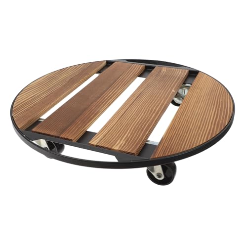 Luxshiny Runder Pflanzenroller mit Rädern Robuste Basis für Blumentöpfe Tragfähig und Vielseitig Einsetzbar für und Außenbereiche für Garten und Terrasse Luxshiny Runder Pflanzenroller mit Rädern Robuste Basis für Blumentöpfe Tragfähig und Vielseitig Einsetzbar für und Außenbereiche für Garten und Terrasse von Luxshiny
