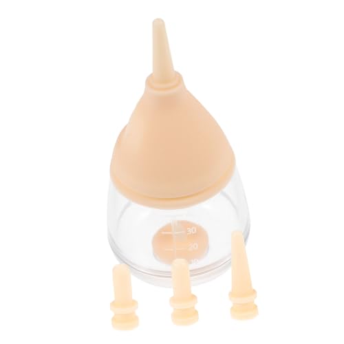 Luxshiny Stillflasche für Kätzchen und Welpen Tragbare Fütterungsflasche für Neugeborene Leicht zu Reinigende Haustier Milchflasche für Präzise Fütterung von Luxshiny